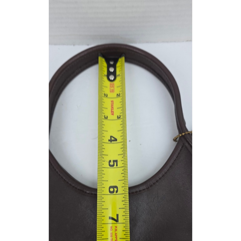 Vintage Coach Ergo Shoulder Bag Mahogany Brown Leather Made in USA G7C-9027 - Picture 9 of 9